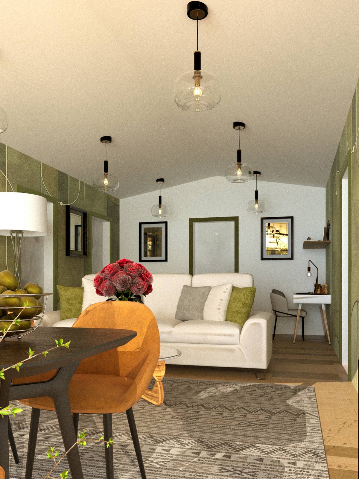 BIG HOUSE 120 — living room